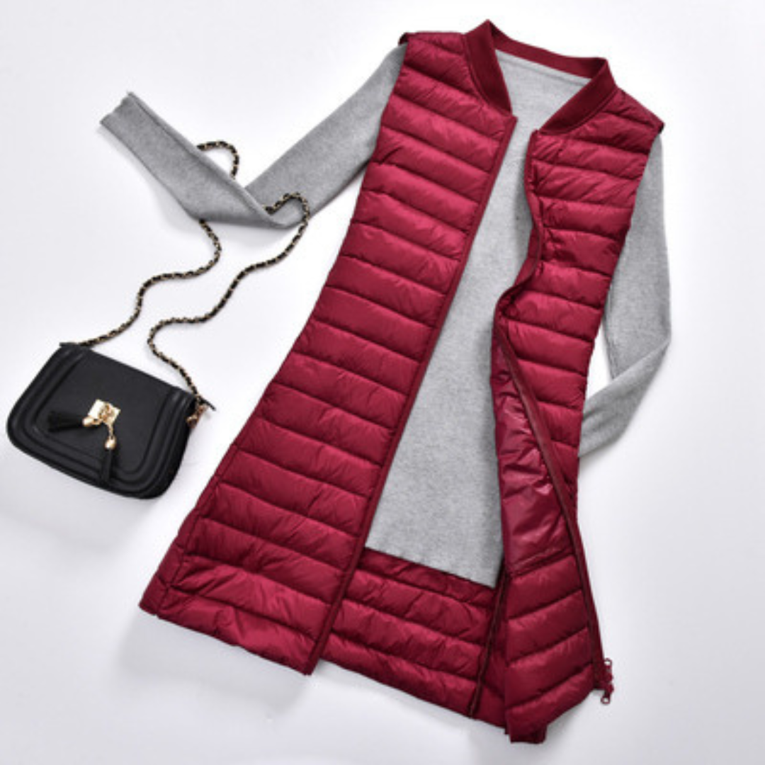 Premier Veste Femme – Doudoune Sans Manches Ultra Légère & Idéale pour le Printemps