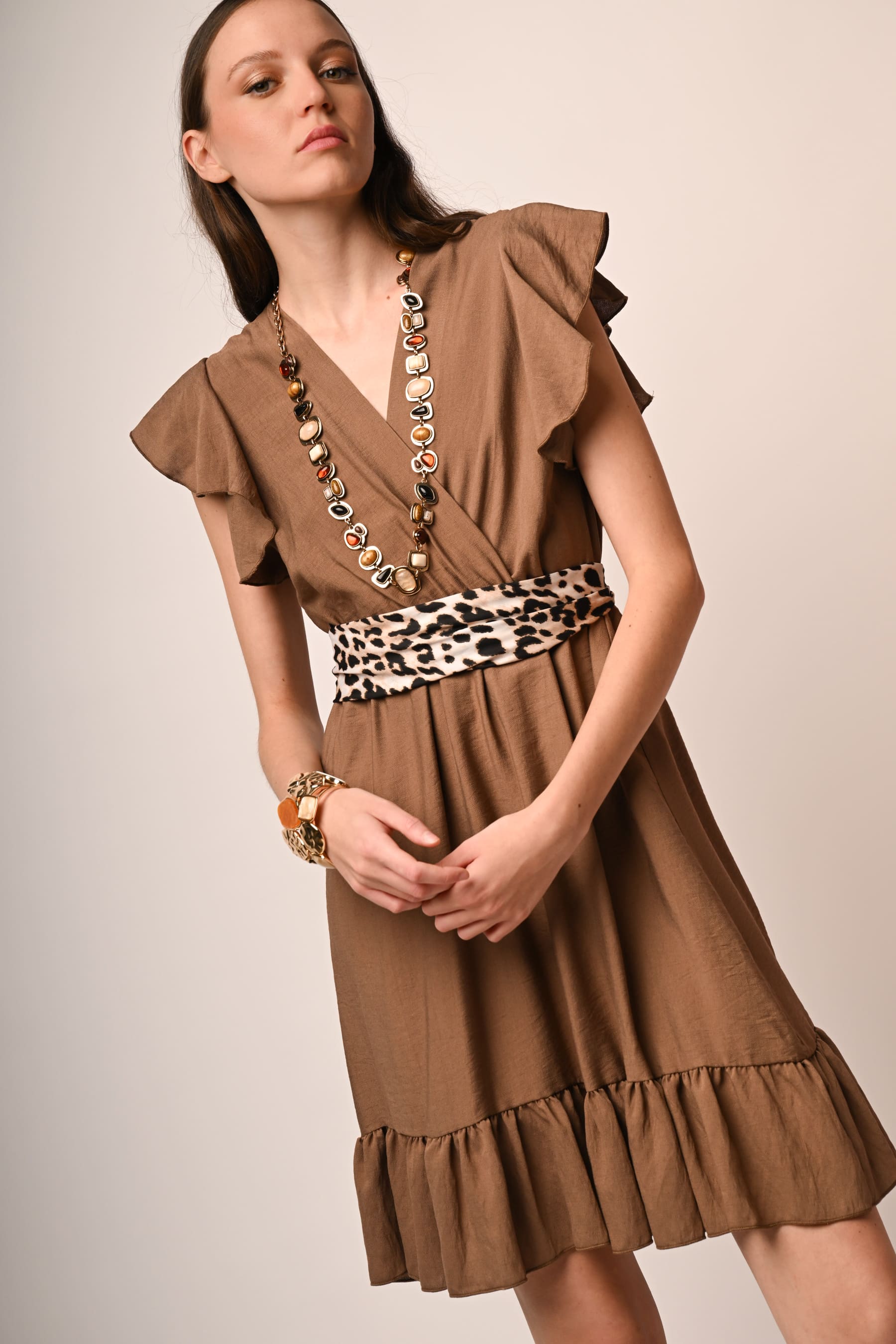 Mini abito Camilla Ruffle: stile romantico ed elegante per momenti speciali