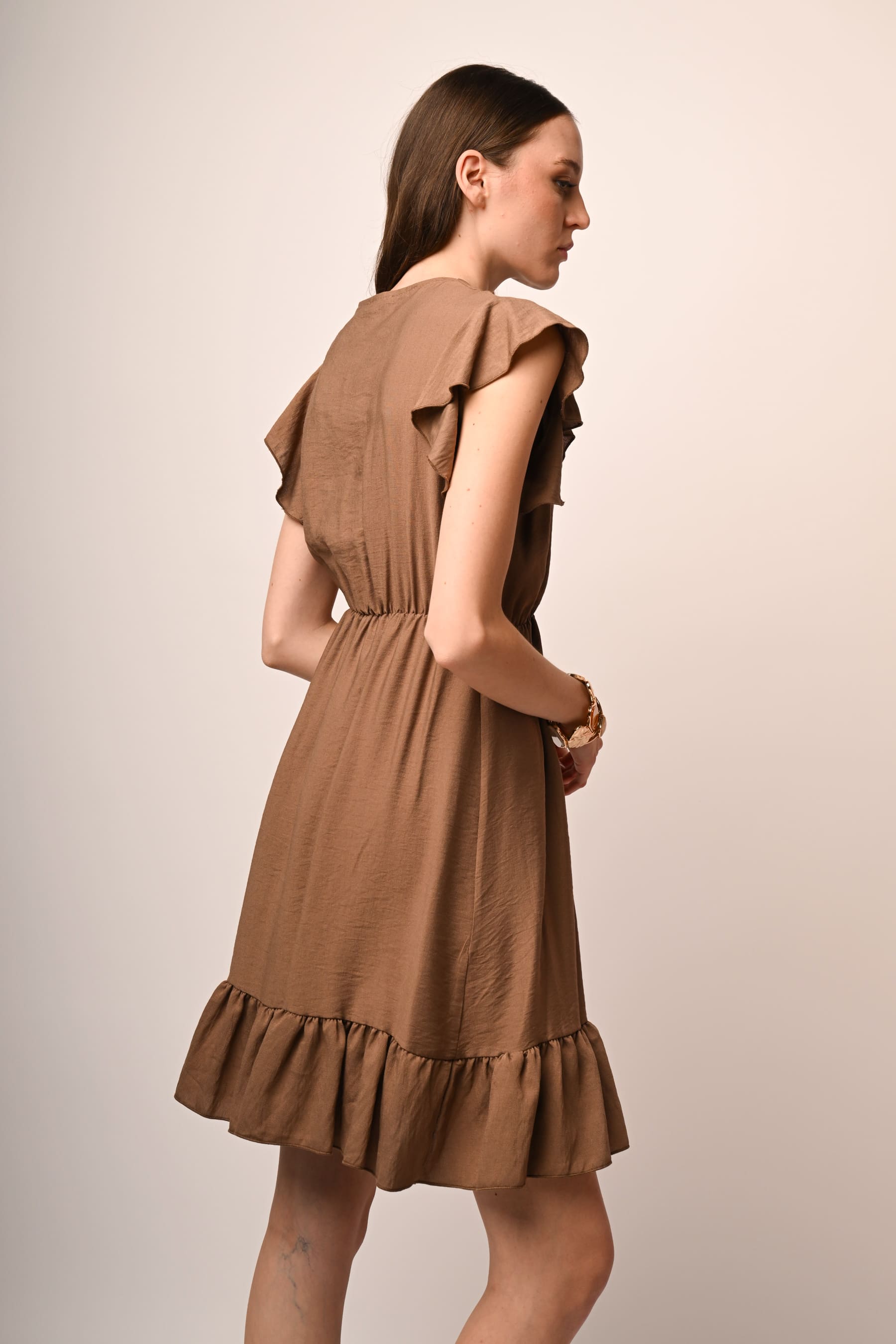 Mini abito Camilla Ruffle: stile romantico ed elegante per momenti speciali