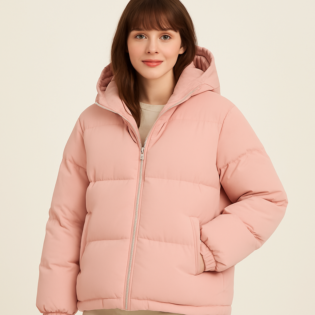 Shaun Manteau Hiver Femme – Veste Chaude Imperméable avec Coupe Élégante et Capuche