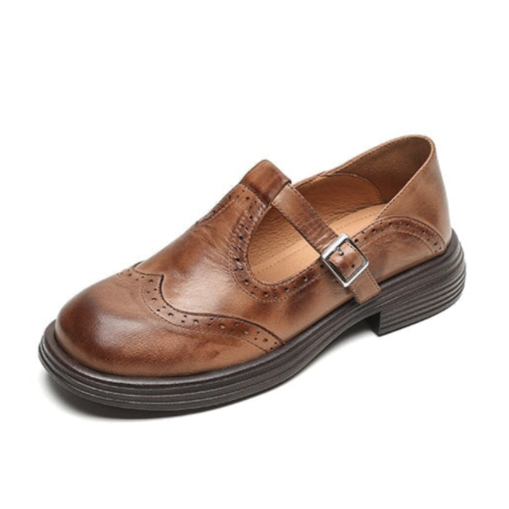 Alessia Sandales Femme en Cuir Élégantes – Chaussures d’Été Confortables & Légères