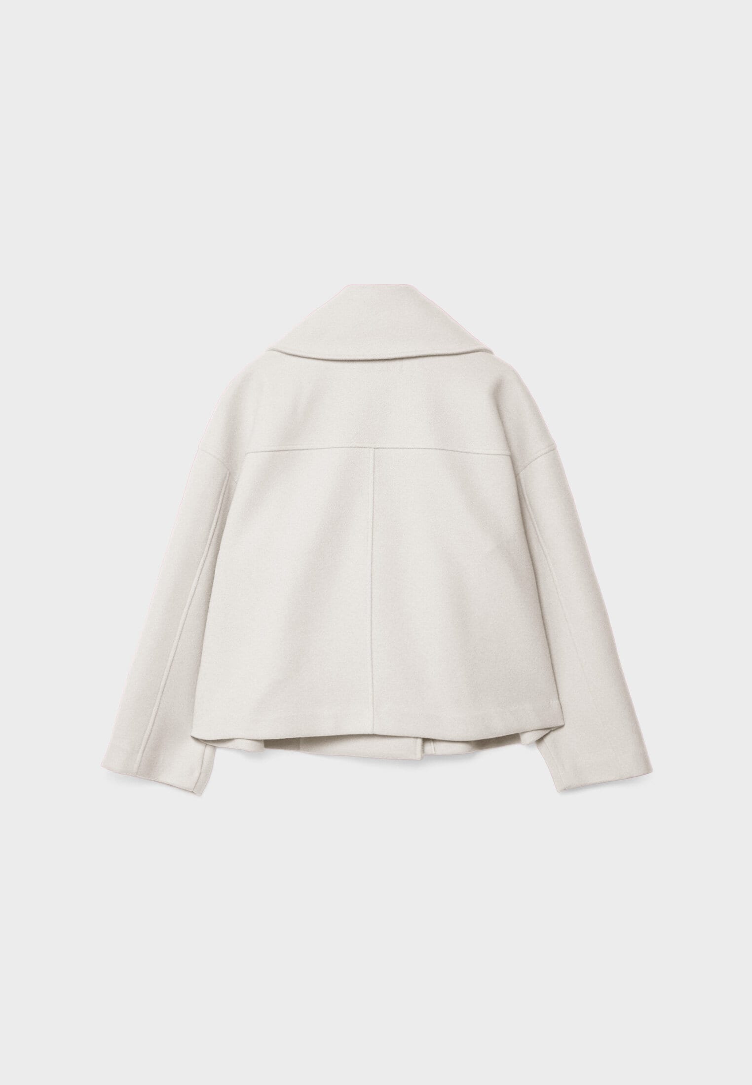 Olivia Femme Manteau – Chic Manteau Court Croisé à Boutons Élégants & Style Moderne