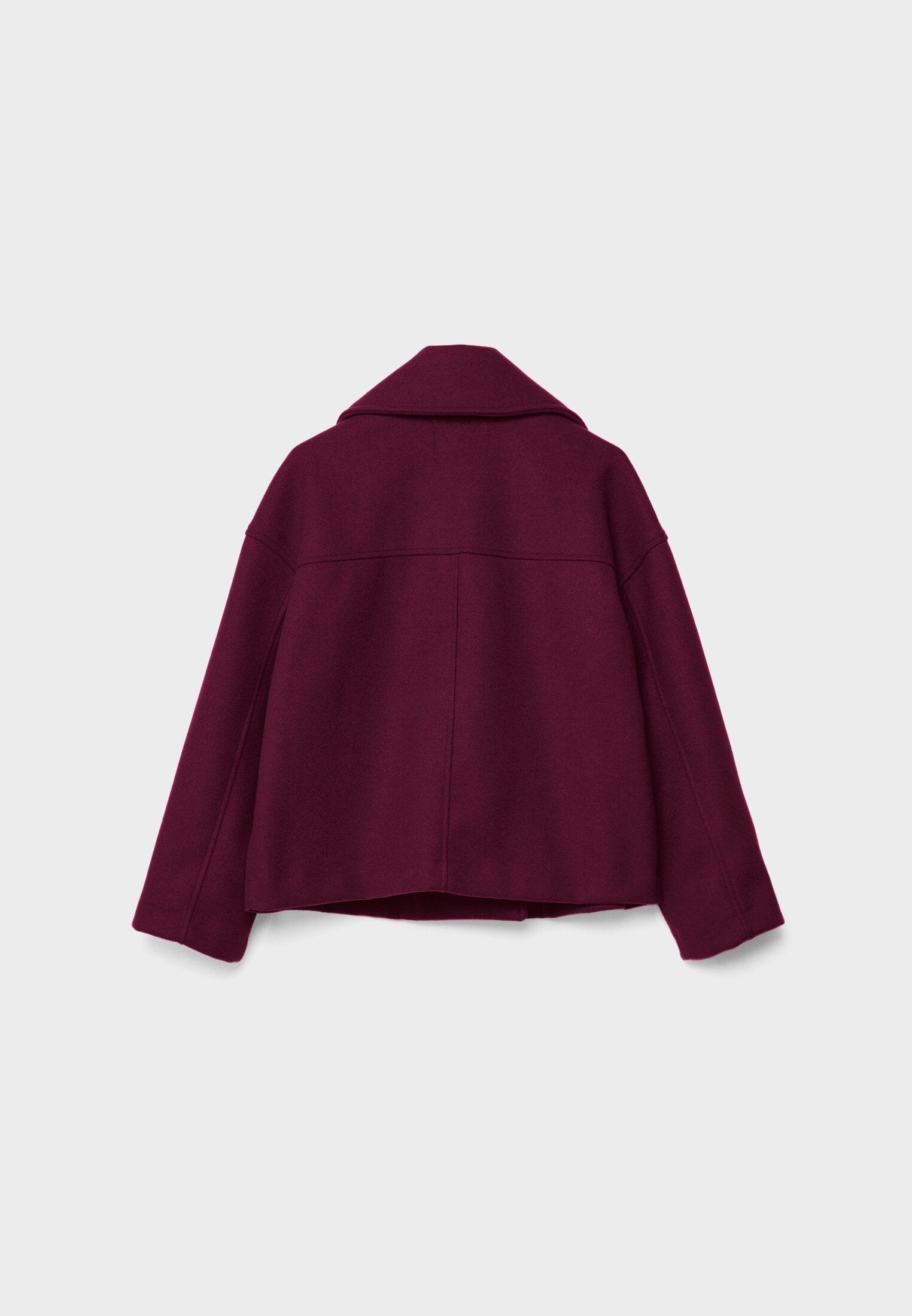 Olivia Femme Manteau – Chic Manteau Court Croisé à Boutons Élégants & Style Moderne