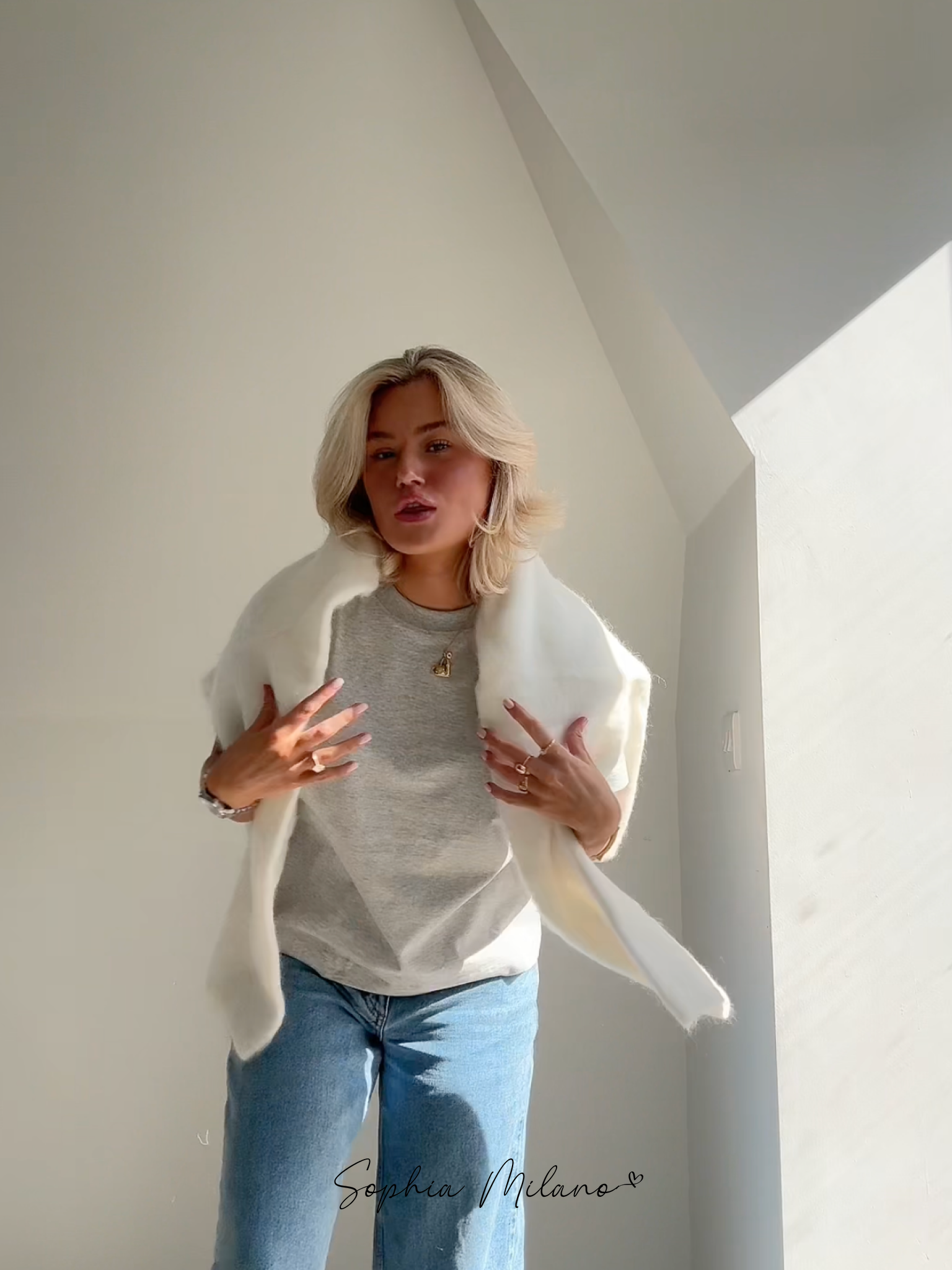 Aurora Pull Femme Luxe en Mohair – Oversize, Doux et Élégant pour Toutes Occasions