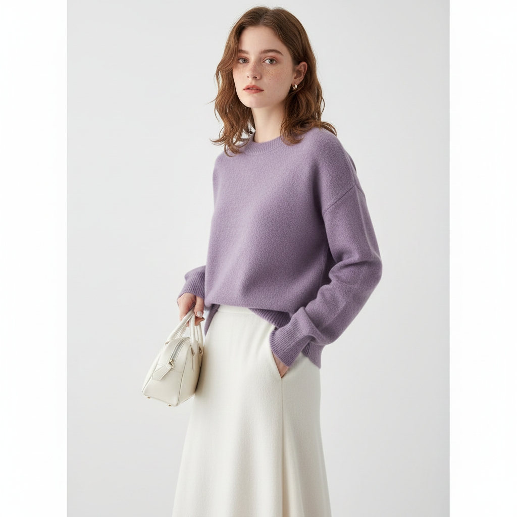 Emgie Damenpullover Oversize – Ultra-weiches Strick, Lässiger Schnitt & Eleganter Stil