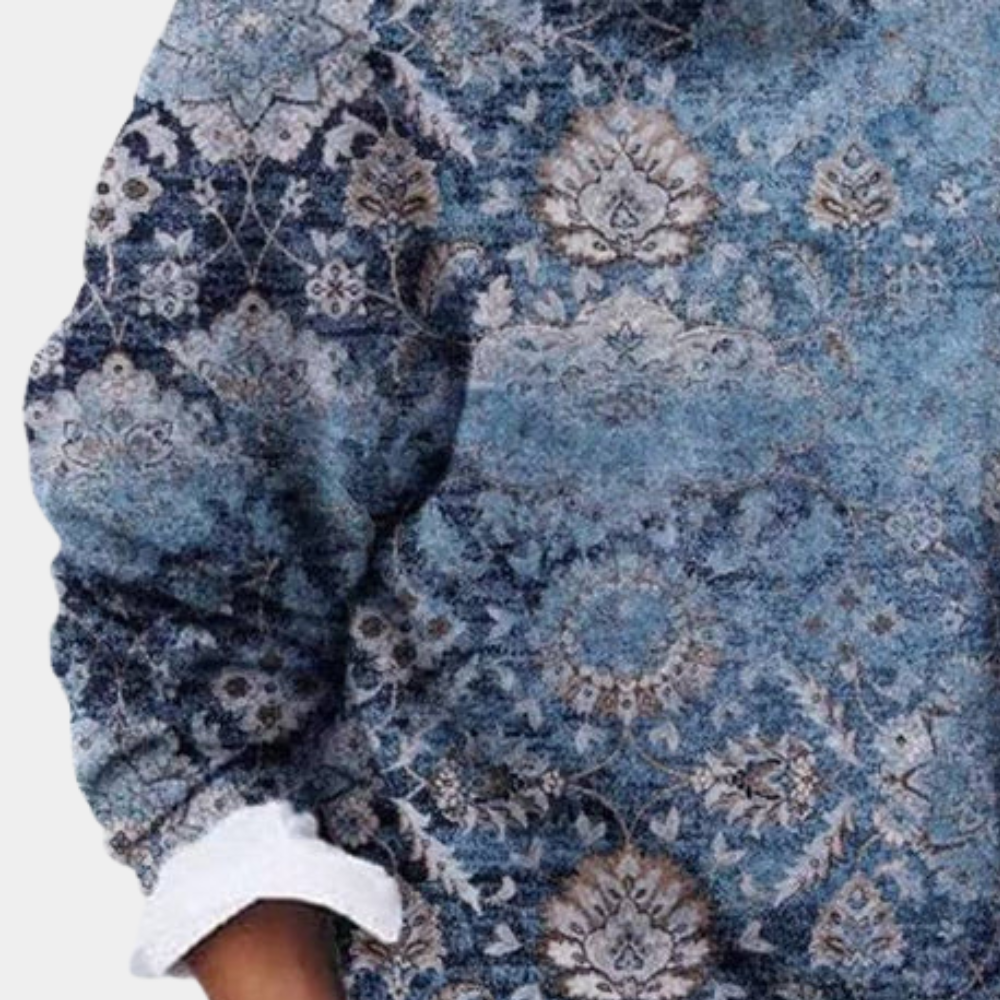 Elle Pull Grafico in Maglia Donna – Taglio Casual Leggero in Tessuto Morbido e Traspirante