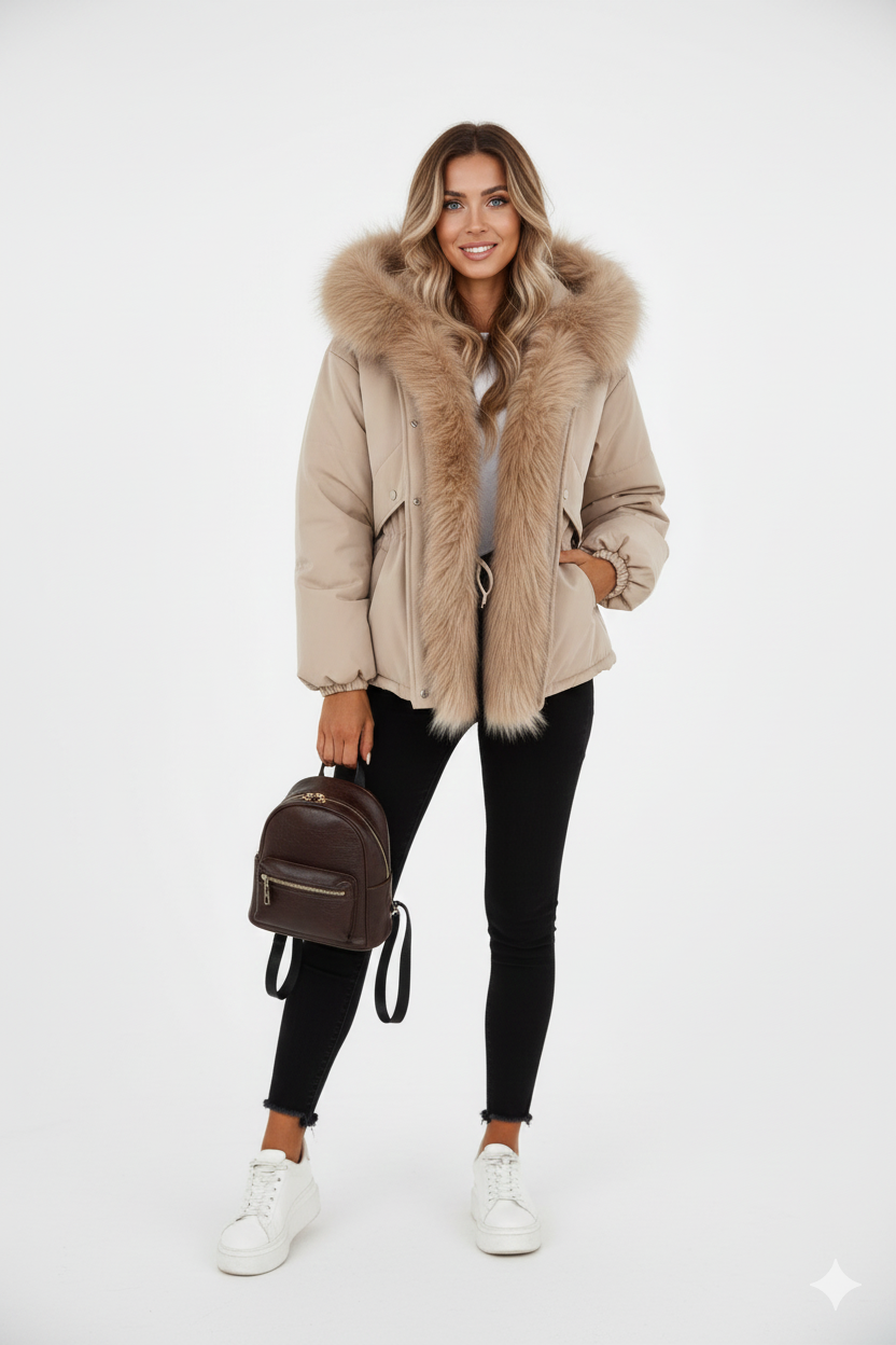 Genie Parka Γυναικείο – Ζεστό Χειμερινό Παλτό με Άνετη Επένδυση & Μοντέρνο Σχέδιο