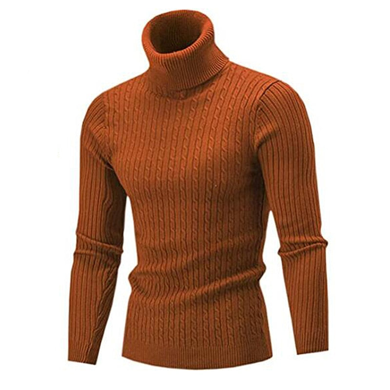 Maglione a collo alto da uomo Klaus: maglieria esclusiva, elegante e confortevole
