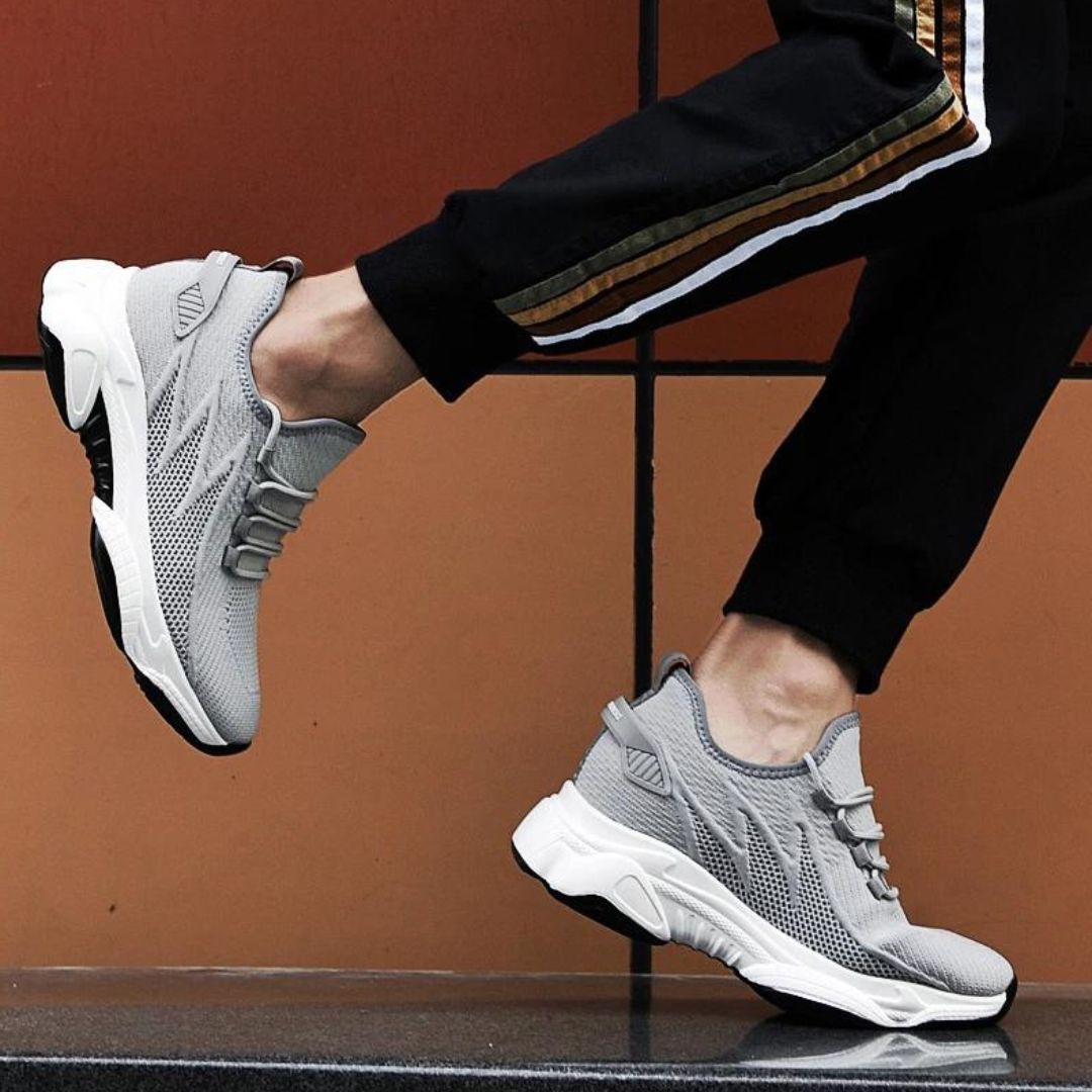 Jaxon Baskets Homme – Sneakers Rehaussantes avec Design Respirant & Structure Ultra-Légère