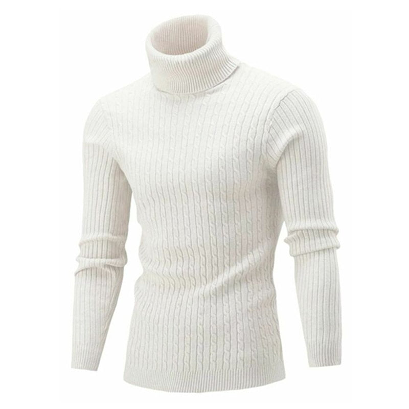 Maglione a collo alto da uomo Klaus: maglieria esclusiva, elegante e confortevole