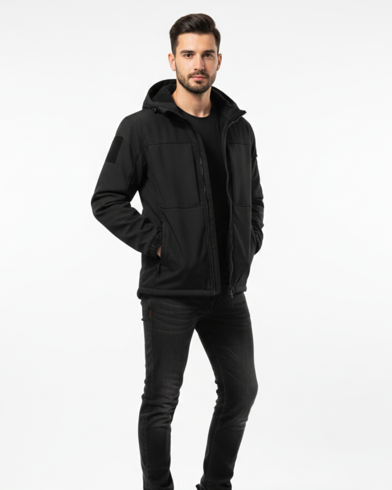 Hudson Piumino Uomo con Cappuccio – Giacca Puffer Invernale Isolante con Chiusura Lampo