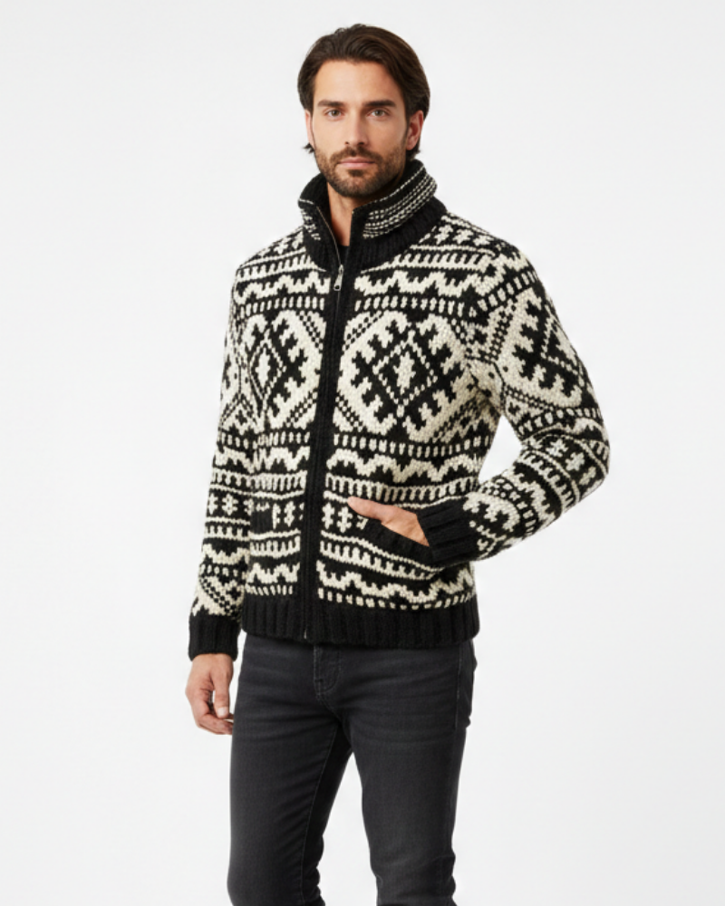 Dylan Pánsky Pletený Kardigán Bežný – Teplý, Pohodlný a Moderný Štýl