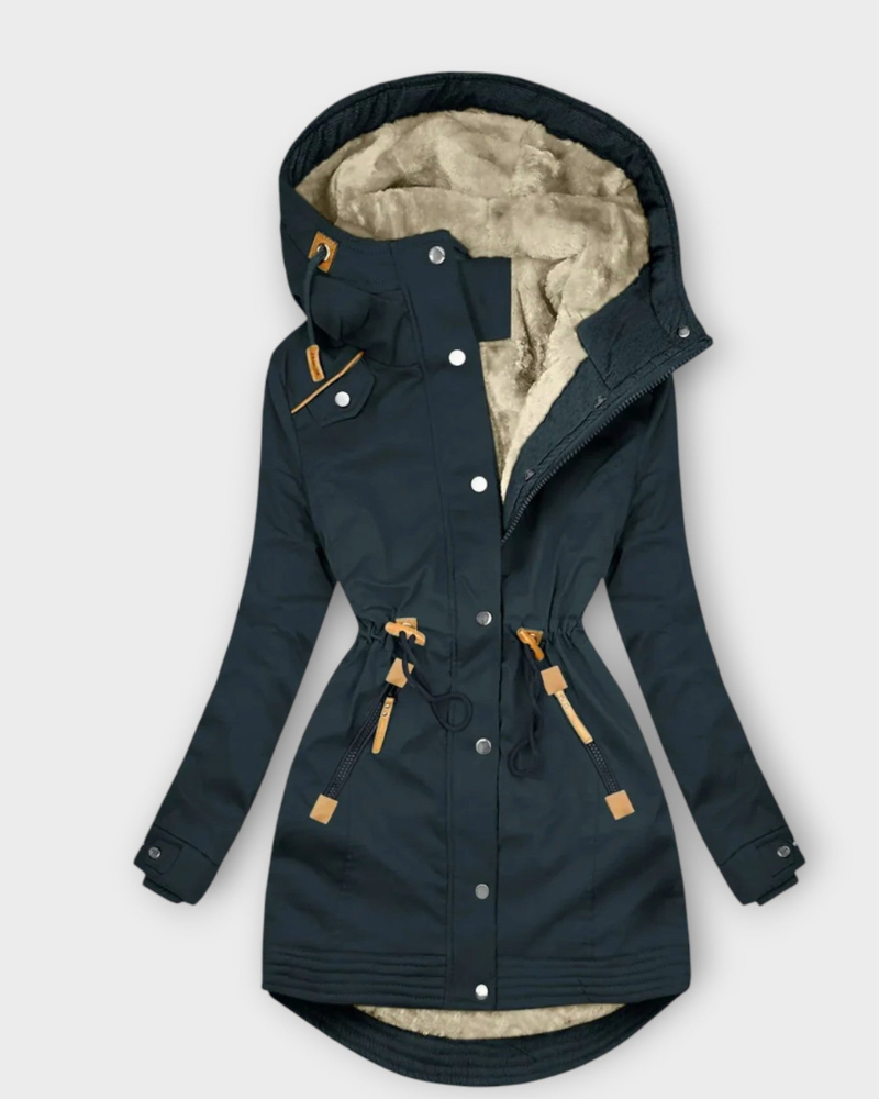 Blaire Naisten Takki – Lämmin Vuori, Toimiva Huppu & Tyylikäs Leikkaus Talveen