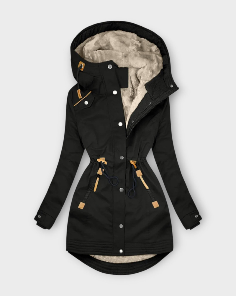 Blaire Naisten Takki – Lämmin Vuori, Toimiva Huppu & Tyylikäs Leikkaus Talveen