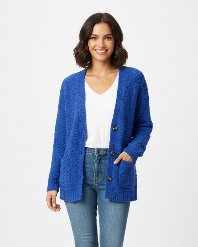 Milas Vestă Plușată pentru Femei – Vesta Casual Moale, Croială Lejeră cu Buzunare