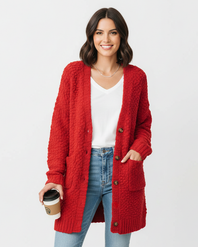 Milas Vestă Plușată pentru Femei – Vesta Casual Moale, Croială Lejeră cu Buzunare