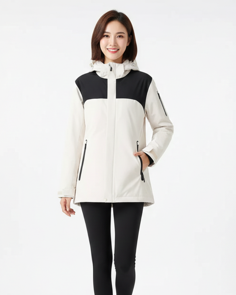 Casey női téli kabát vízálló – meleg polár bélés és strukturált szabás