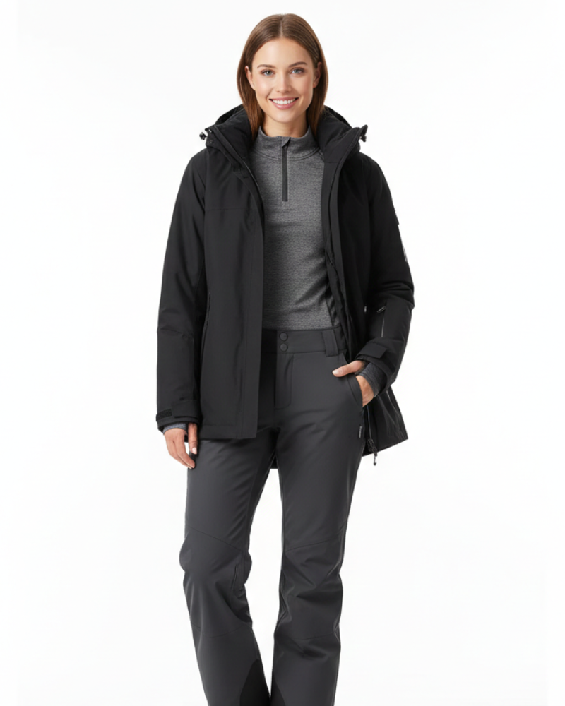 Casey női téli kabát vízálló – meleg polár bélés és strukturált szabás