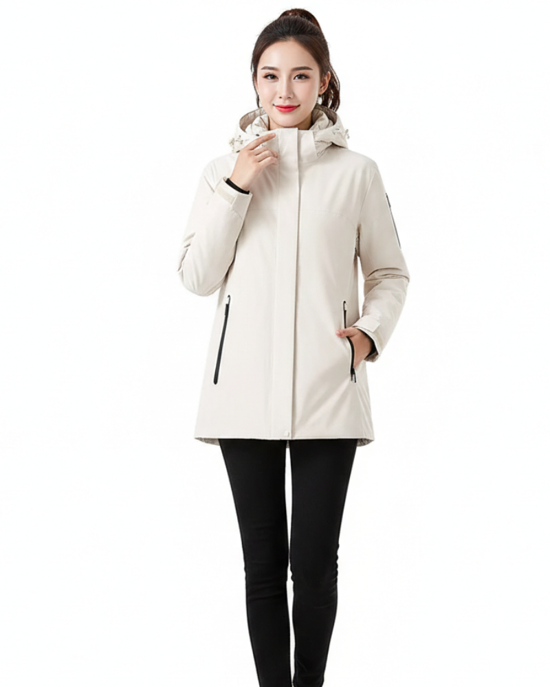 Casey női téli kabát vízálló – meleg polár bélés és strukturált szabás