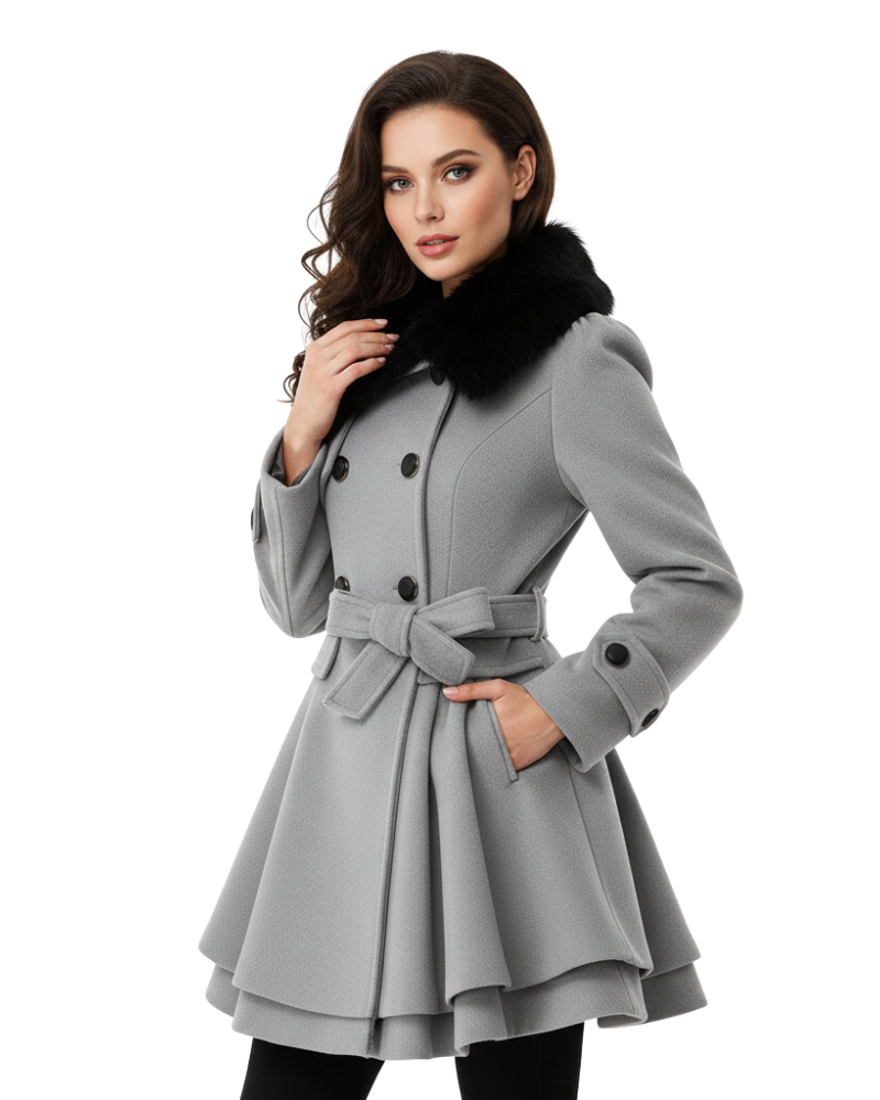 Shara Abrigo de Invierno para Mujer – Chaqueta Caliente Elegante con Corte Cómodo y Diseño Moderno