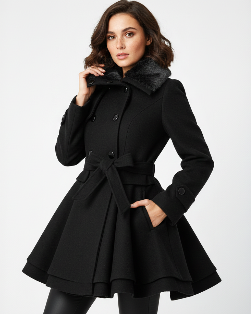 Shara Abrigo de Invierno para Mujer – Chaqueta Caliente Elegante con Corte Cómodo y Diseño Moderno