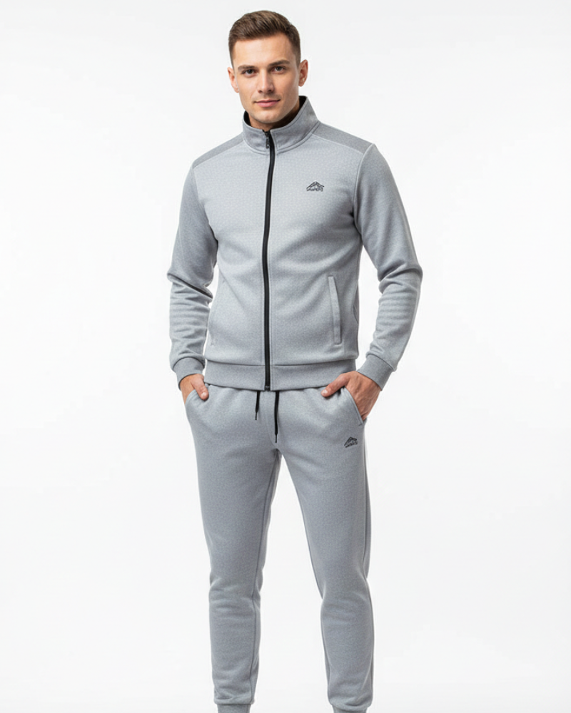 Kaiden Ensemble Survêtement Homme – Veste Zippée & Pantalon Confort, Usage Quotidien