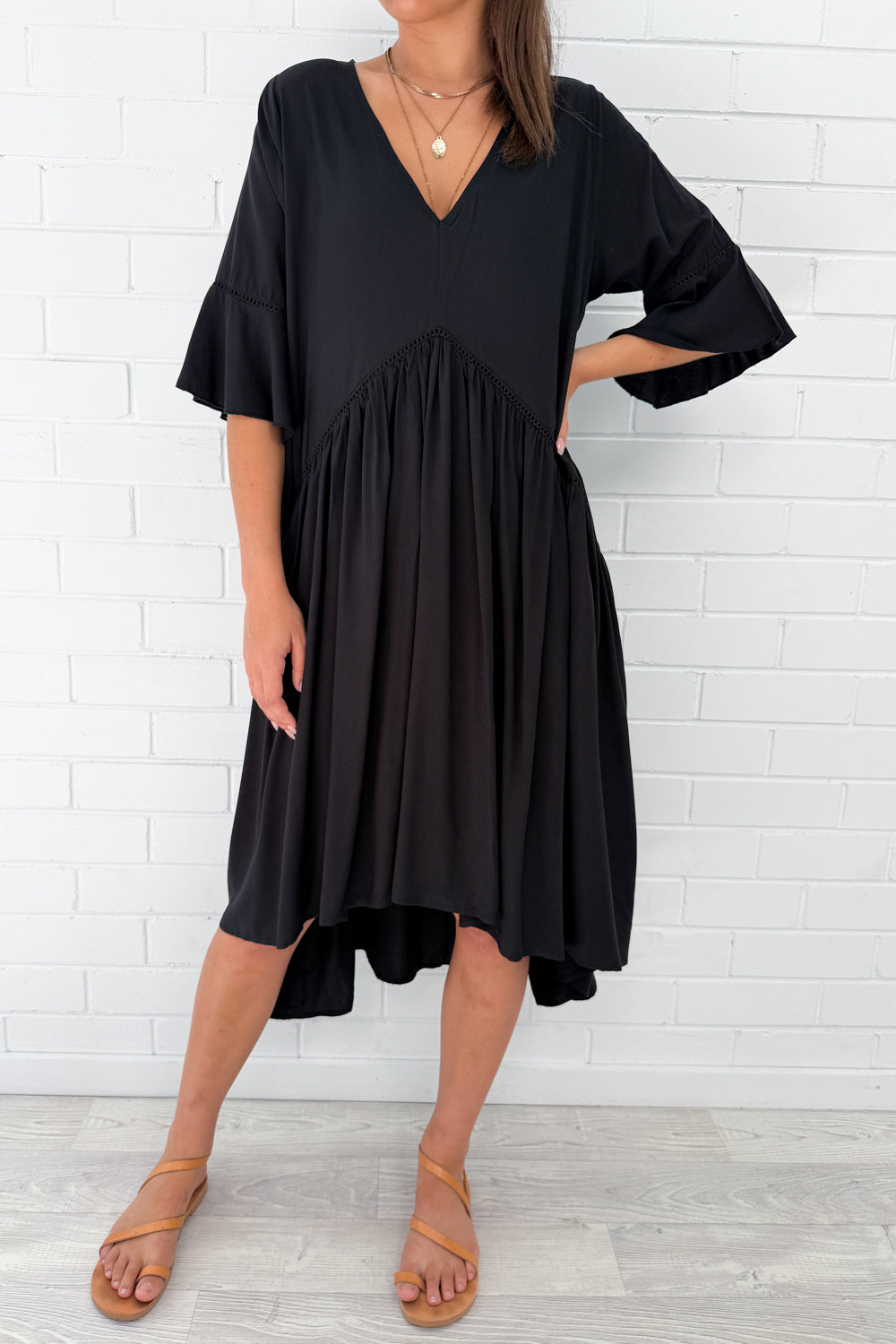 Laguna Robe Oversize Femme – Robe d'Été Aérée avec Coupe Ample & Design Minimaliste
