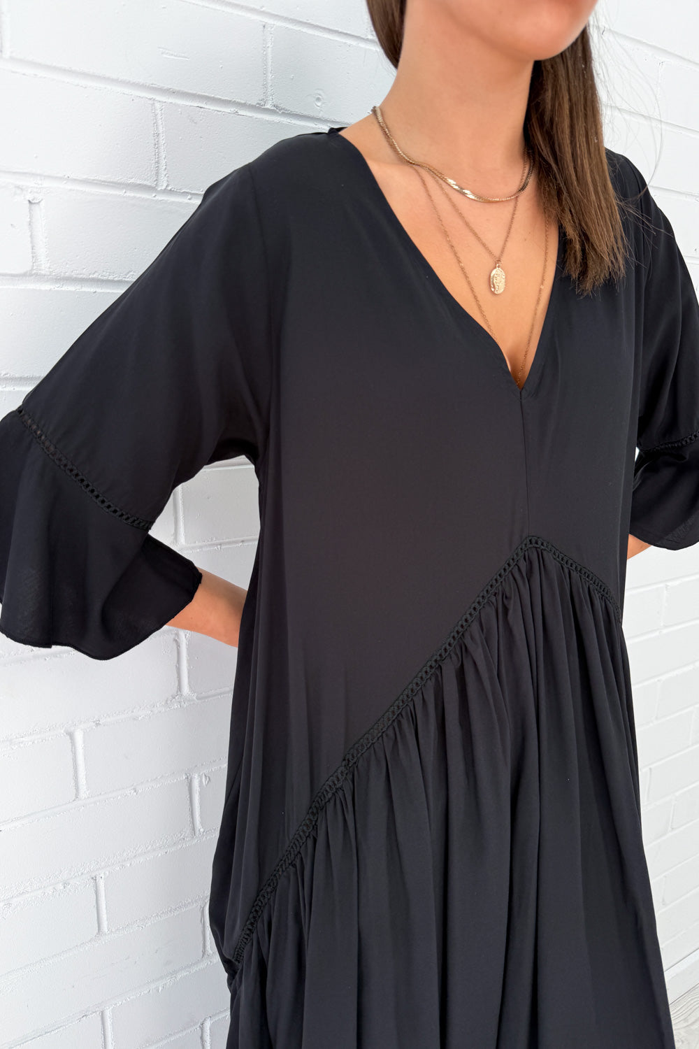 Laguna Robe Oversize Femme – Robe d'Été Aérée avec Coupe Ample & Design Minimaliste