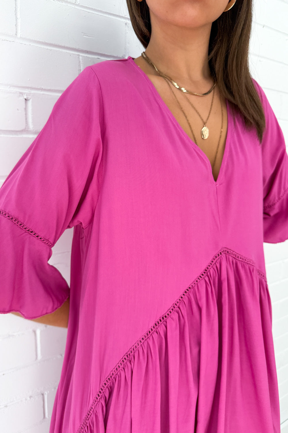 Laguna Robe Oversize Femme – Robe d'Été Aérée avec Coupe Ample & Design Minimaliste