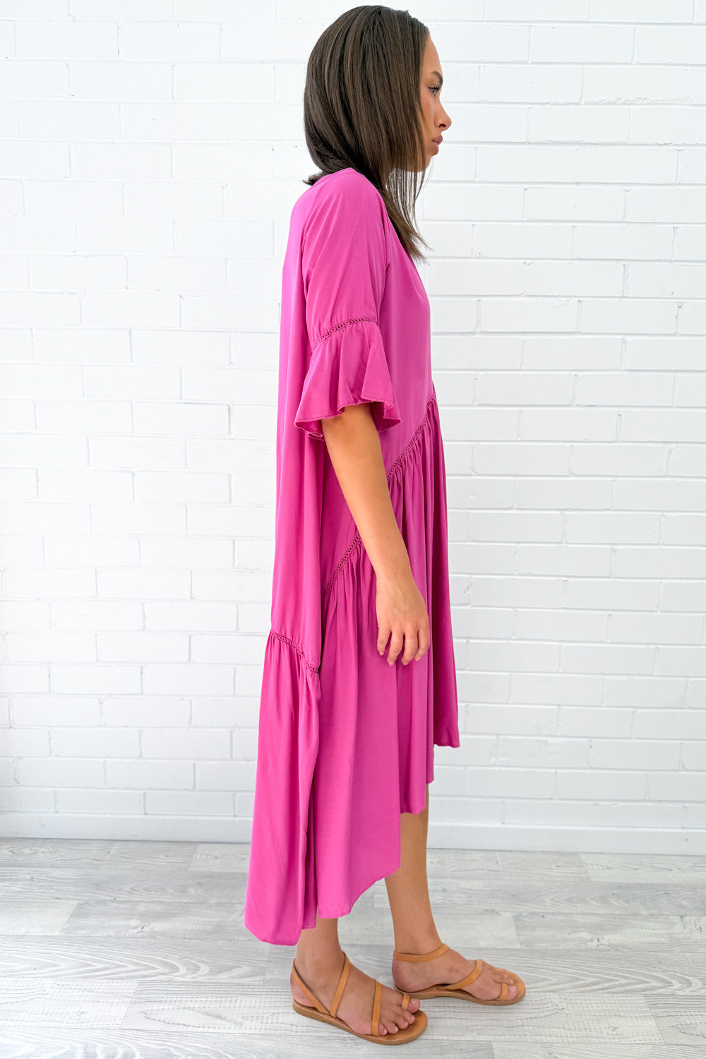 Laguna Robe Oversize Femme – Robe d'Été Aérée avec Coupe Ample & Design Minimaliste