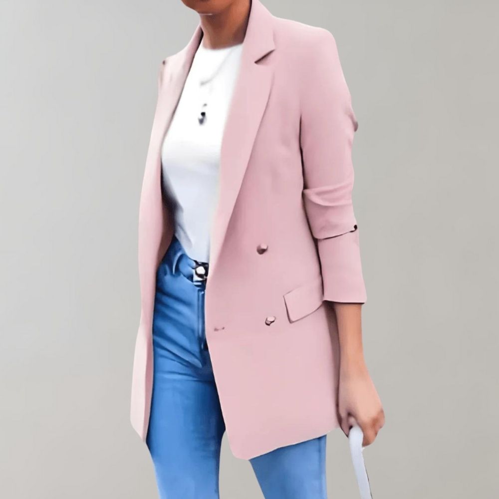Blazer da donna Liina: giacca elegante e versatile in tessuto di alta qualità con uno stile senza tempo