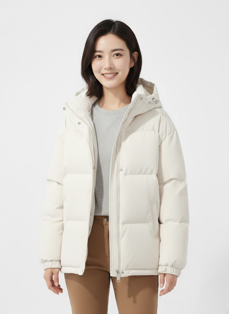 Lilah Lett Vinterjakke for Dame med Hetter – Elegant Snitt og Moderne Varme