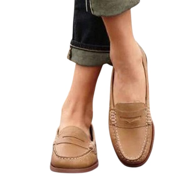 Gabriela Mocassins Femme – Chaussures en Cuir Souple & Style Classique Confortable