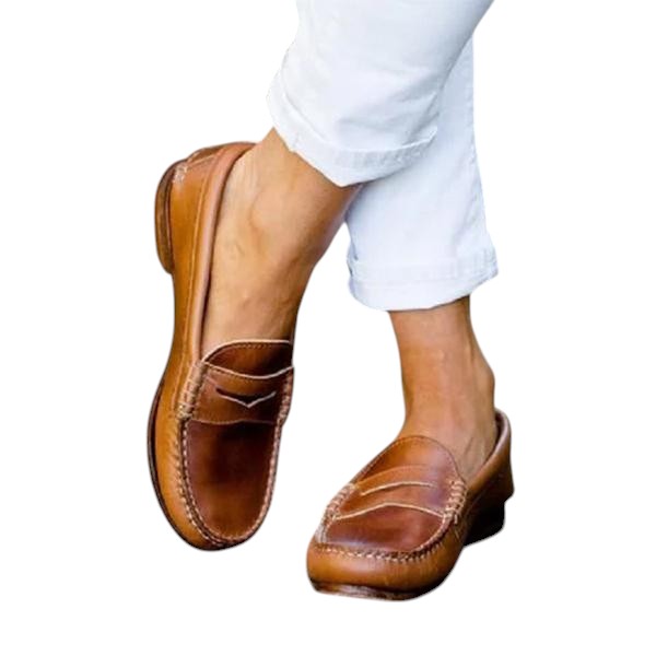 Gabriela Mocassins Femme – Chaussures en Cuir Souple & Style Classique Confortable