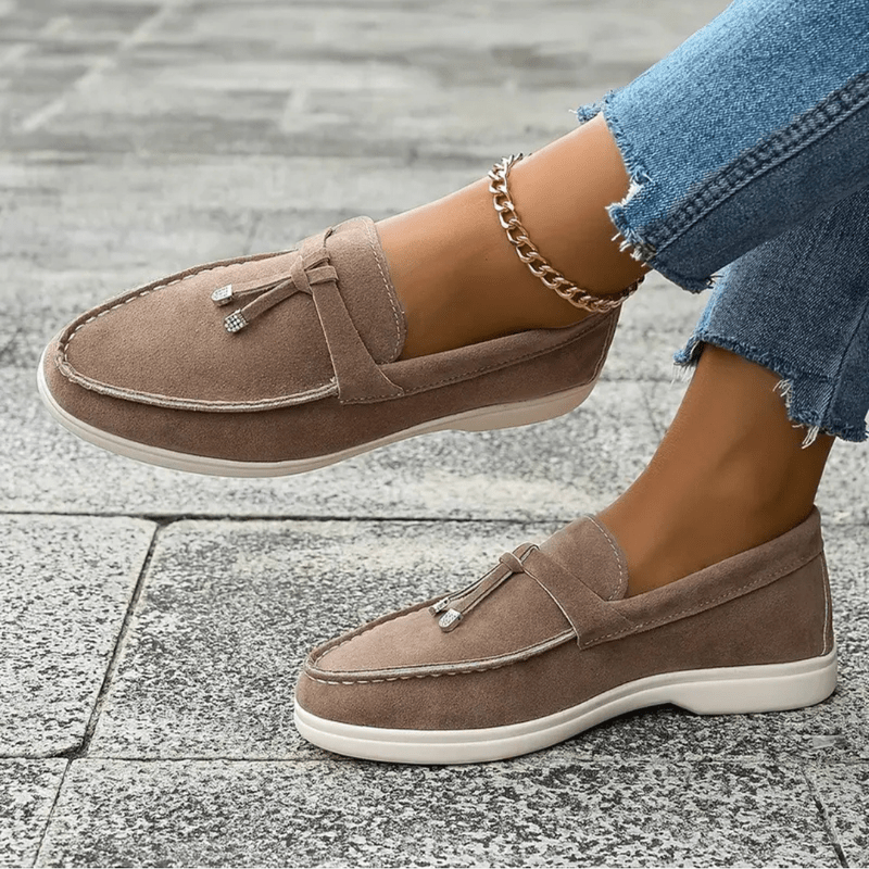 Mules slip-on da donna Jette - Mules senza tacco con fibbia alla moda e suola comoda