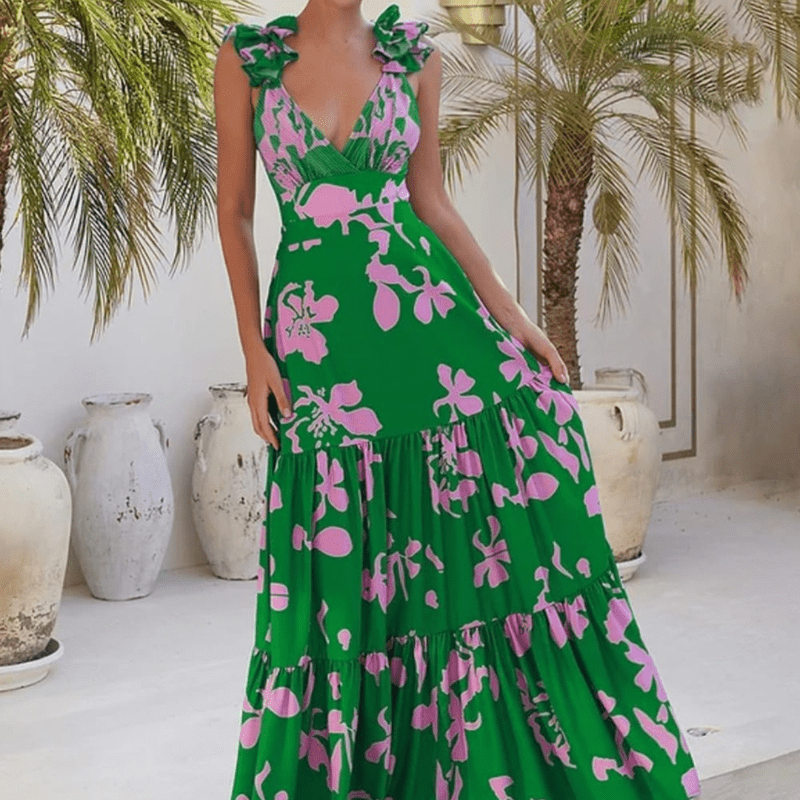Costume da bagno da donna Elana – Costume intero senza maniche in poliestere con coppe rimovibili