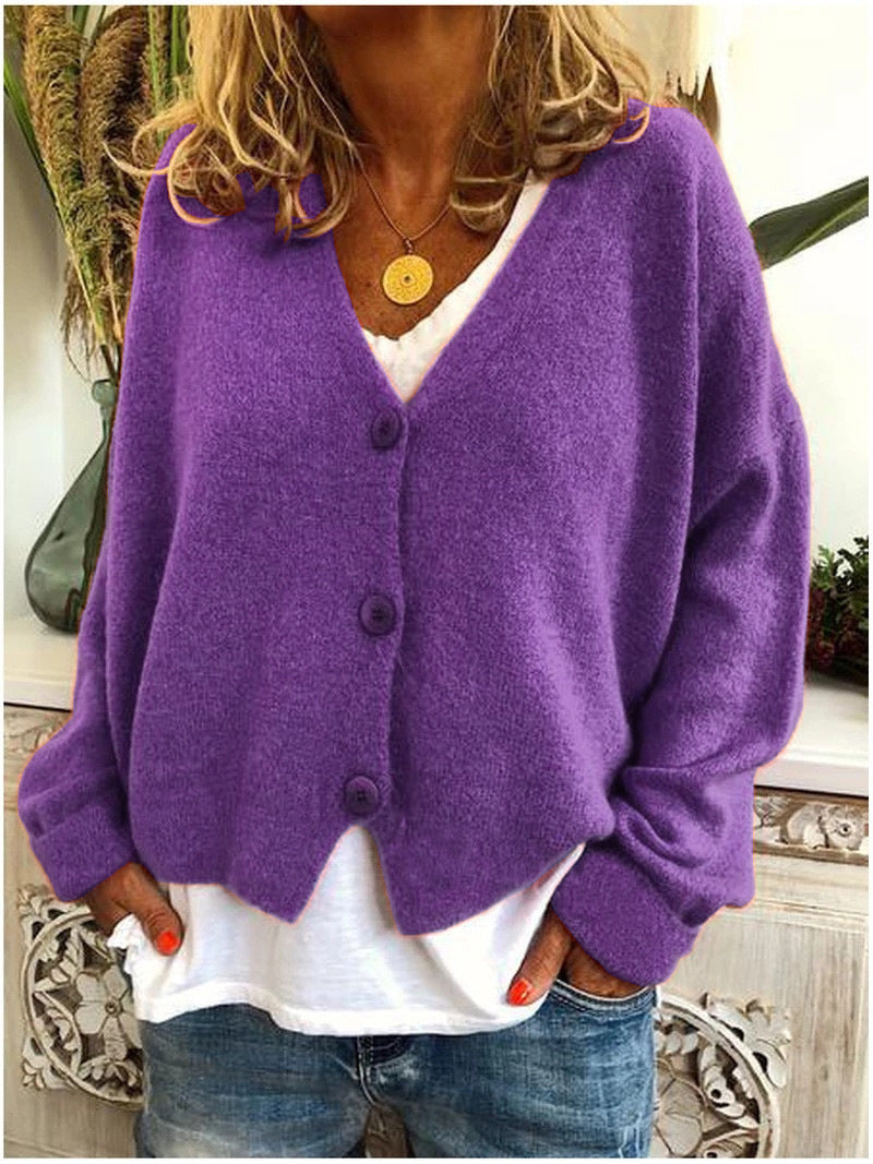 Gilet da donna Rowyn – Comodo gilet in morbida maglia con elegante scollo a V