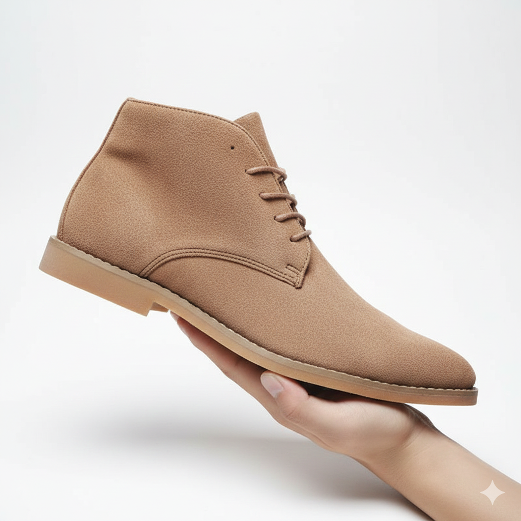 Noah Bottines Desert Homme – Chaussures Suédées Confortables avec Semelle Antidérapante