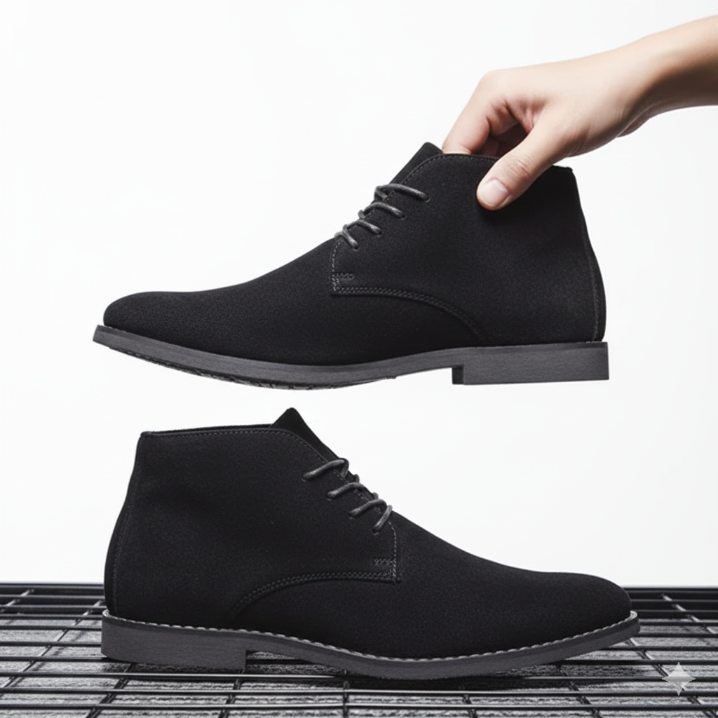 Noah Bottines Desert Homme – Chaussures Suédées Confortables avec Semelle Antidérapante