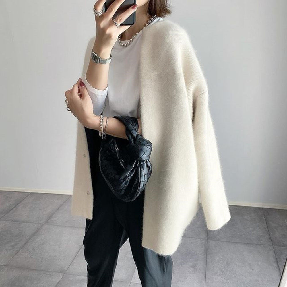 Cardigan da donna Amélie – Cardigan in cotone elegante e leggero dallo stile sofisticato