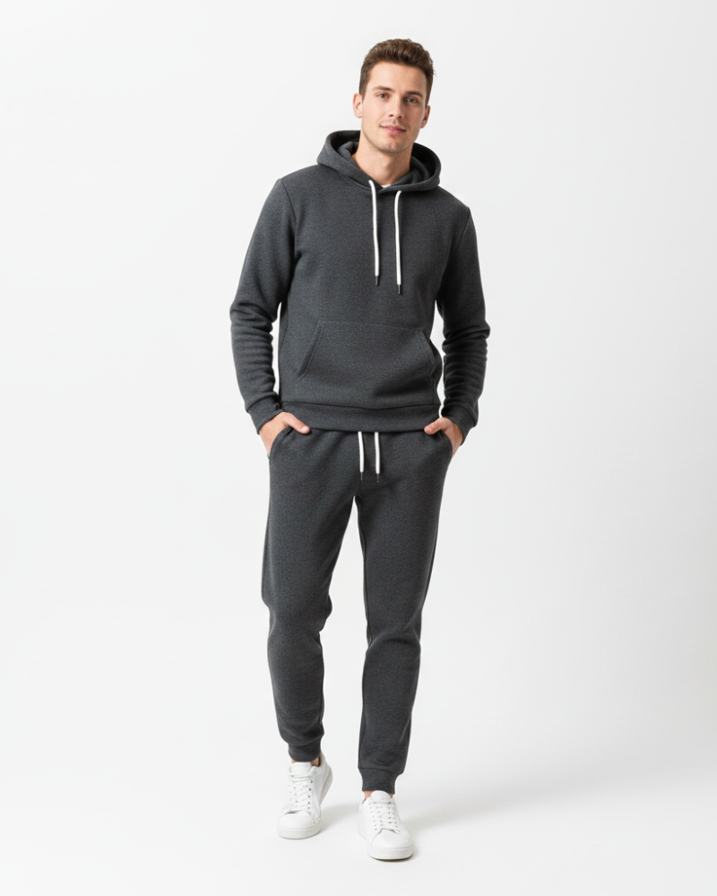 Henry Ensemble Sport Homme Hoodie & Jogging – Polyester Respirant Regular Fit Casual & Sport