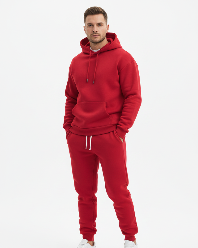 Henry Ensemble Sport Homme Hoodie & Jogging – Polyester Respirant Regular Fit Casual & Sport