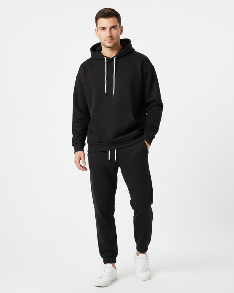 Henry Ensemble Sport Homme Hoodie & Jogging – Polyester Respirant Regular Fit Casual & Sport