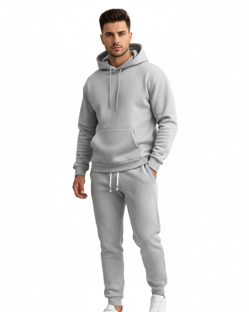 Henry Ensemble Sport Homme Hoodie & Jogging – Polyester Respirant Regular Fit Casual & Sport
