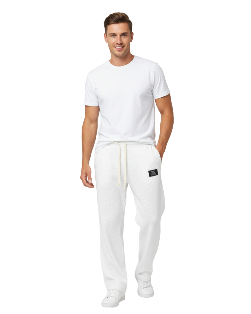 Quinton Pantalon Homme Coupe Ample – Taille Ajustable, Tissu Respirant & Style Moderne