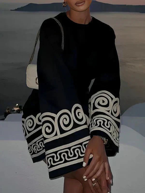 Brigette Robe Longue Femme – Robe d’Été Chic et Élégante avec Coupe Fluide & Tissu Léger