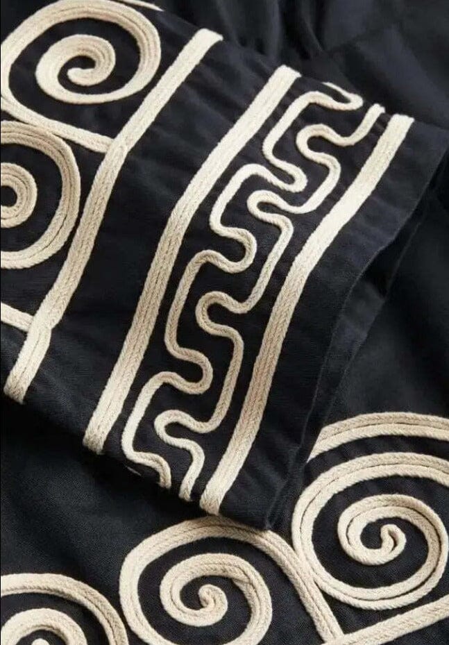 Brigette Robe Longue Femme – Robe d’Été Chic et Élégante avec Coupe Fluide & Tissu Léger