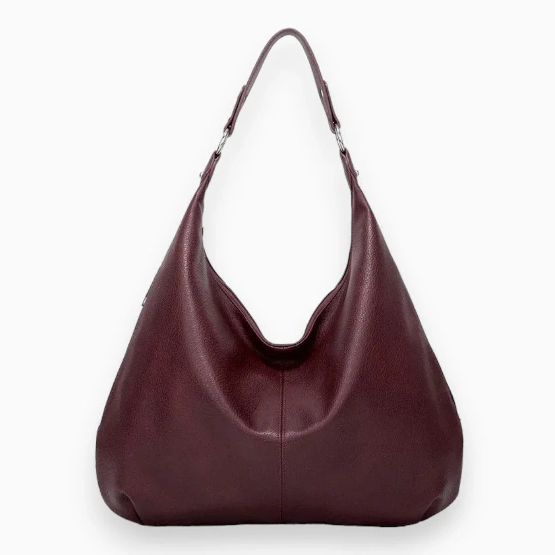 Maya Sac Hobo – Minimaliste, Élégant en Cuir Végan pour un Look Raffiné