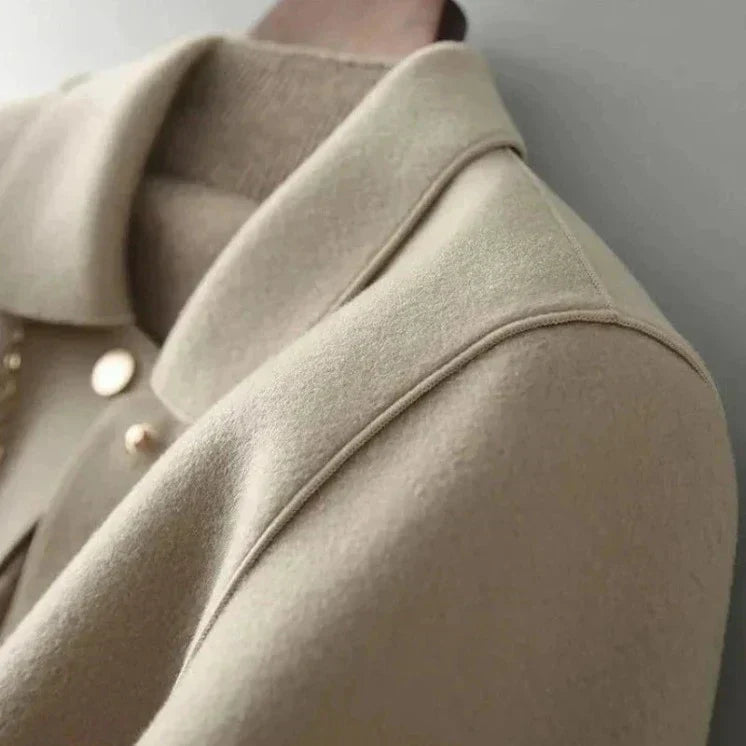 Giacca elegante da donna Emilie - Giacca in cotone chic e versatile dallo stile senza tempo