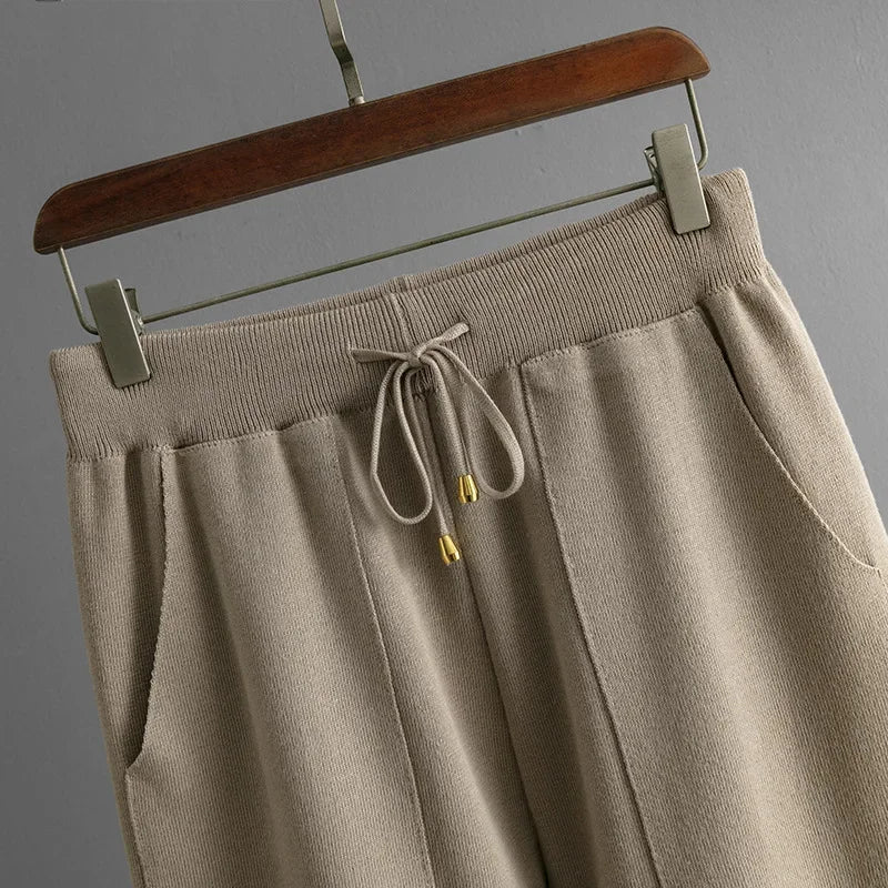 Delaney Ensemble Femme en Cachemire – Motif Zébré Chic, Doux & Confortable